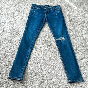 AG super skinny ankle jean